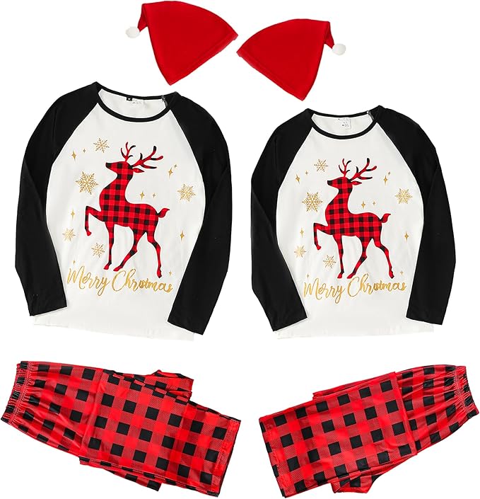 Matching Kerst Pyjama Set - PlaidJoy