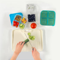 6-Pack Herbruikbare Bento Box Maaltijd Prep Set