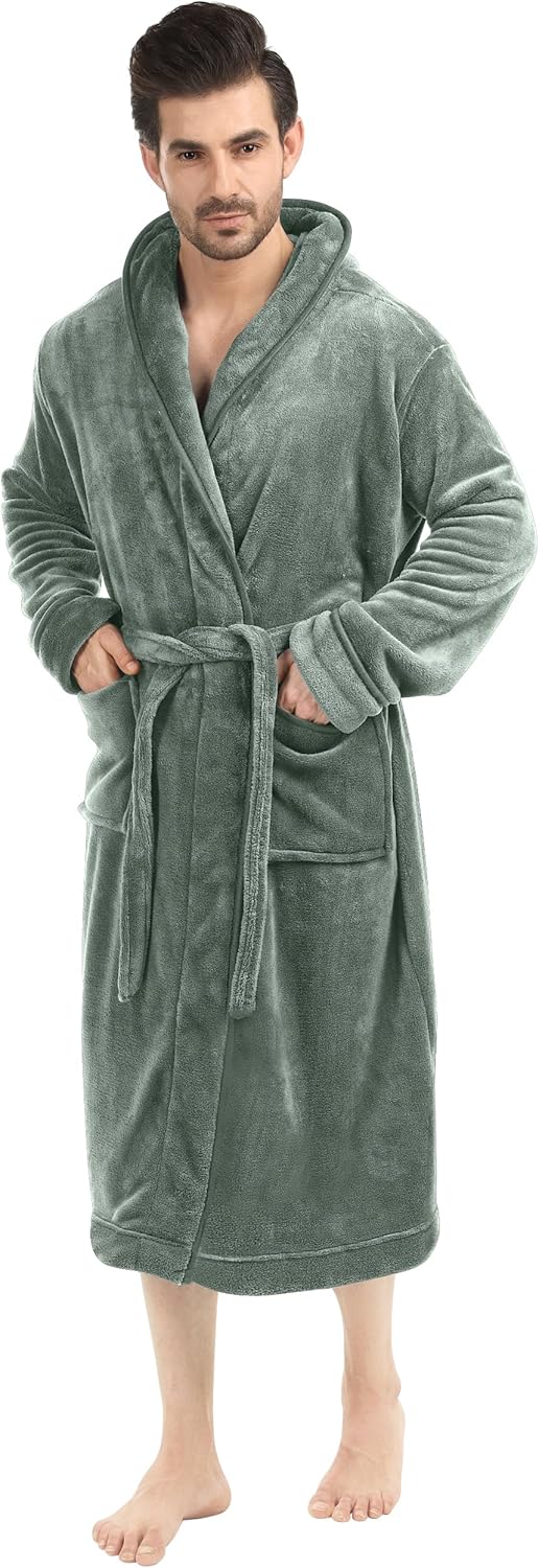 Comfortabele Heren Fleece Badjas - Harry