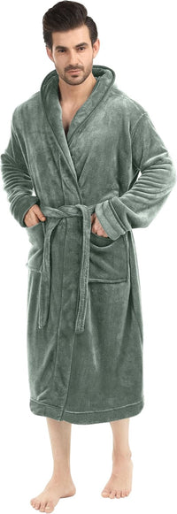 Comfortabele Heren Fleece Badjas - Harry