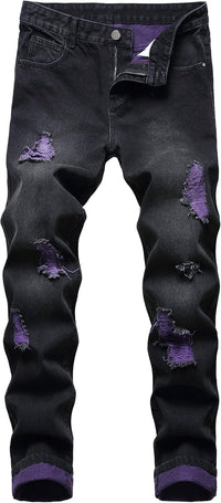 Heren Slim-Fit Ripped Jeans - Mick