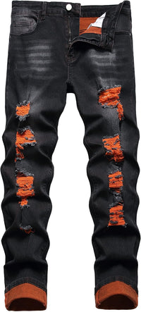 Heren Slim-Fit Ripped Jeans - Mick