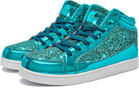 Casual Glitter Sneakers - NeonFlash