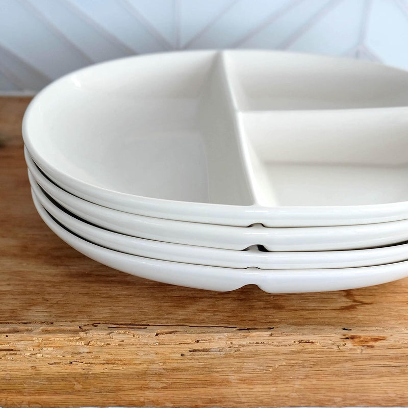 Portion Control Bord voor Diabetische & Bariatrische Dieet - Porselein