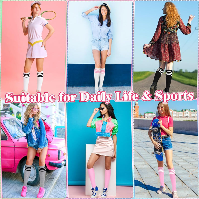 Knee High Sokken - Lila