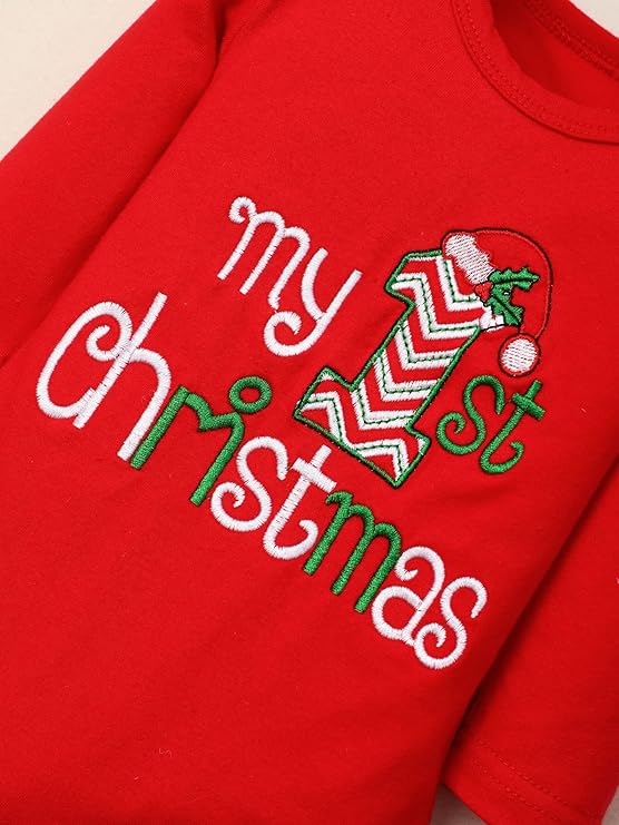 Baby’s Eerste Kerstoutfit - TinyHoliday