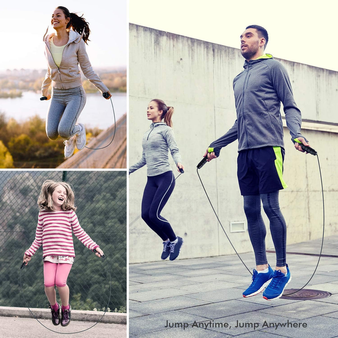 Verstelbare Tangle-Free Springtouw voor Fitness
