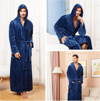 Comfortabele Flanellen Heren Badjas - James