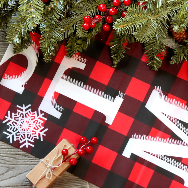Kerstmis Deurhangers - KerstPlaid