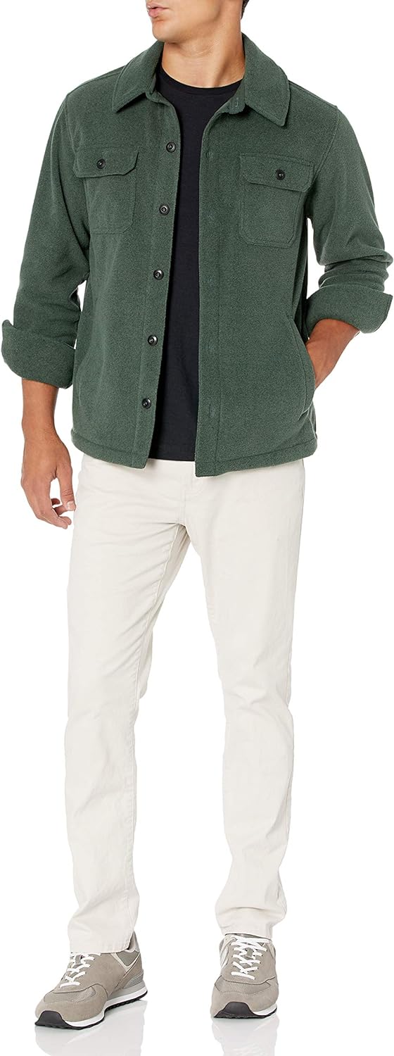 Comfortabel Heren Fleece Overhemd - Max