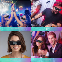 App-Programmeerbare LED Feestbril - GlowBeat