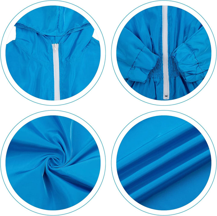 Retro Dames Windbreaker Jumpsuit - Elodie