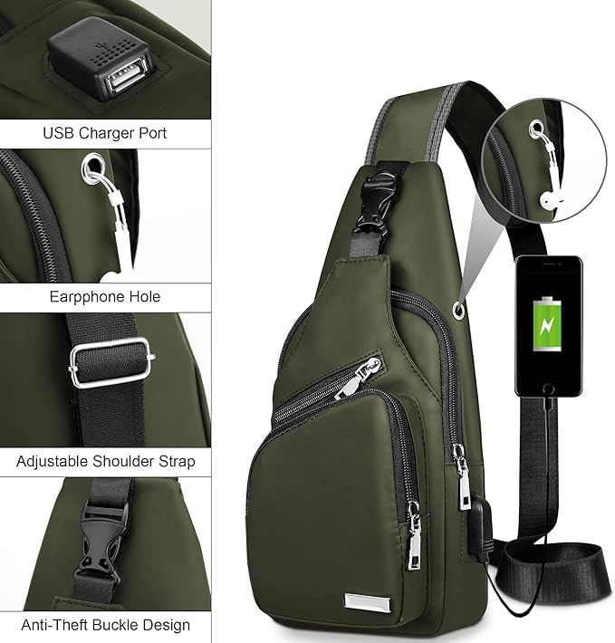 Multifunctionele Waterdichte Sling Bag - WaveSling