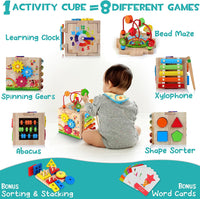 8-in-1 Montessori Speelkubus – Cubbi
