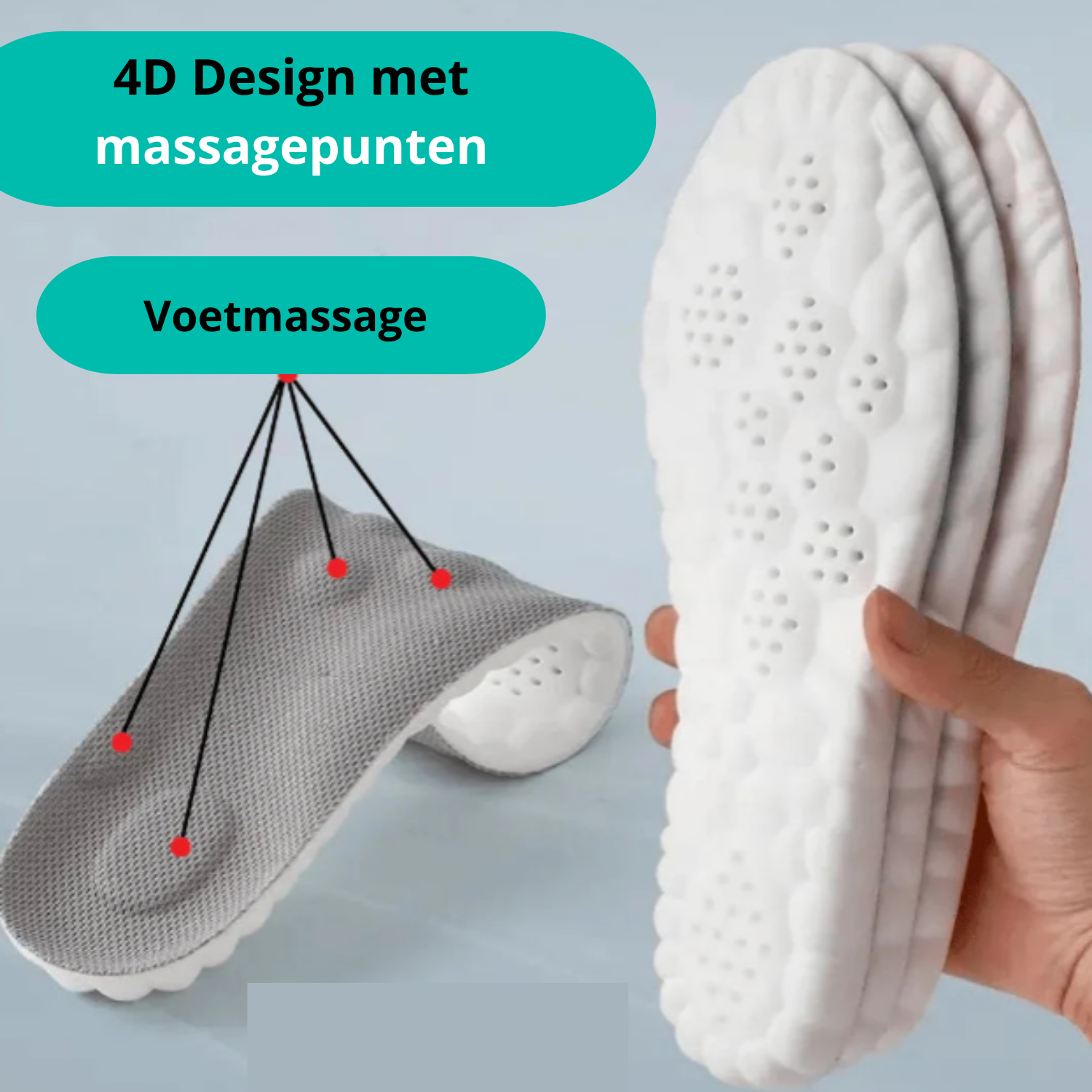 Orthopedische 4D Inlegzolen - FlexiFit