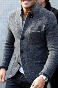 Comfortabel Retro Gebreid Heren Vest - Jasper
