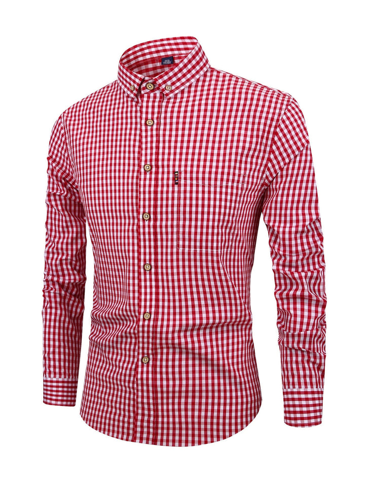 Geruit Herenoverhemd met Comfortabele Pasvorm – Jules