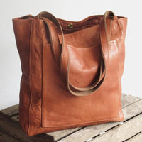 Stijlvolle Leren Dames Schoudertas - Elisa