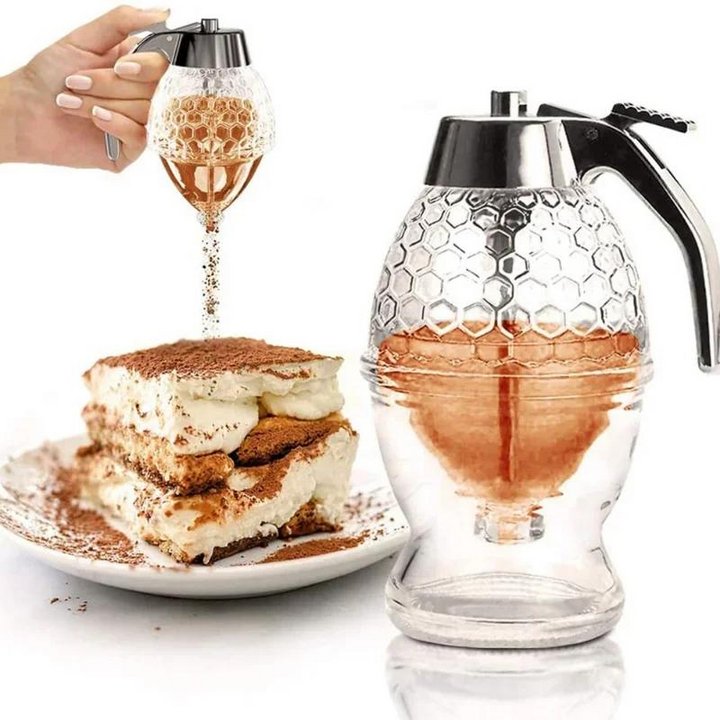 Stijlvolle en Handige Honingdispenser - HoneySaver