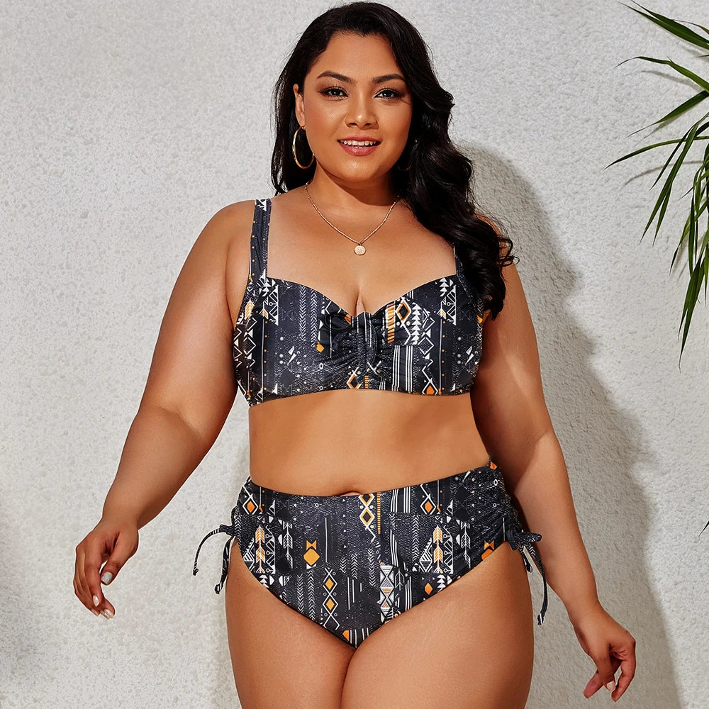 Vardi Dante™ Adele Plus-Size Bikini | Kleurrijk & Stijlvol