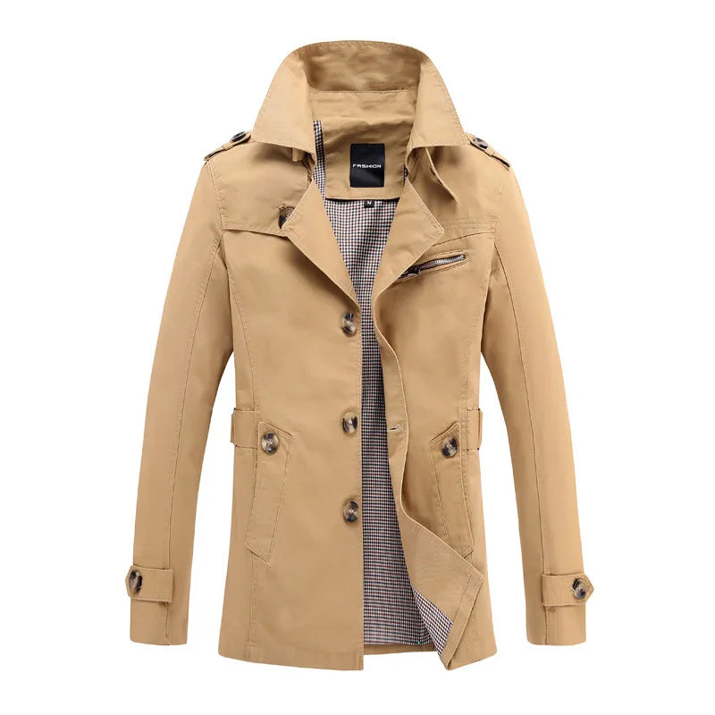 Vardi Dante™ Michiel Winter Trenchcoat | Trendy Warme Winterjas