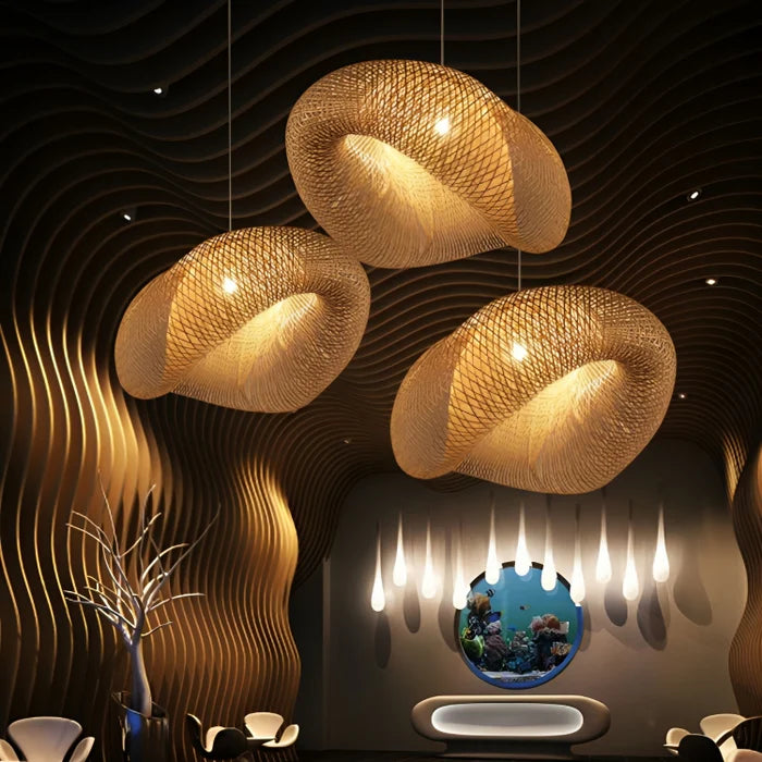 Trendy Rotan Hanglamp - NaturGlow