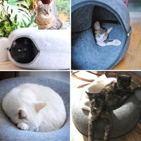 Luxe Kattenbed en Speelhuis - WhiskerNest
