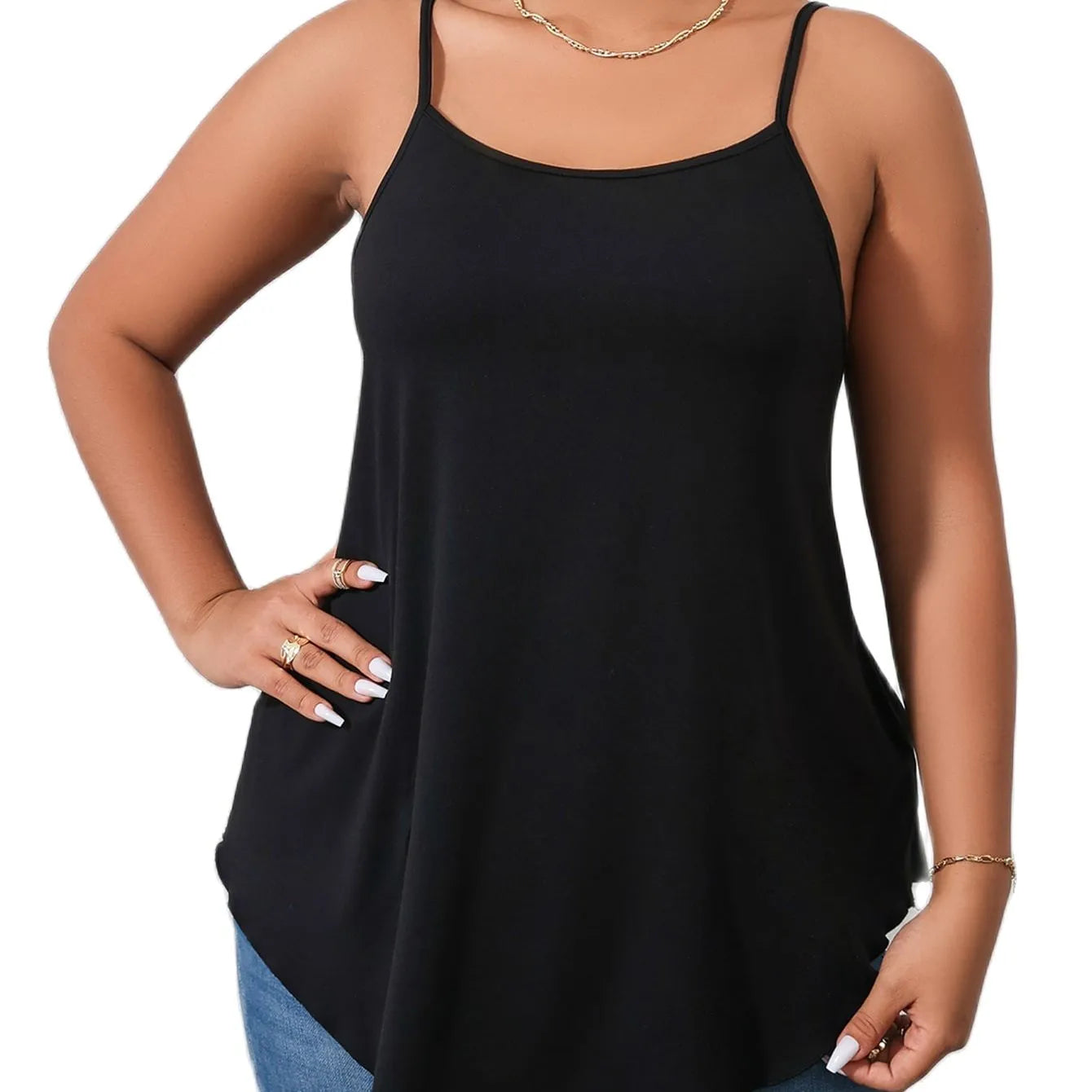 Vardi Dante™ Sanne Plus-Size Top | Mouwloos & Trendy