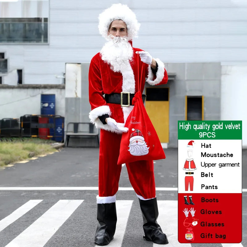 Vardi Dante™ Jolly Cosplay Kit | De ultieme Kerstman Cosplayset