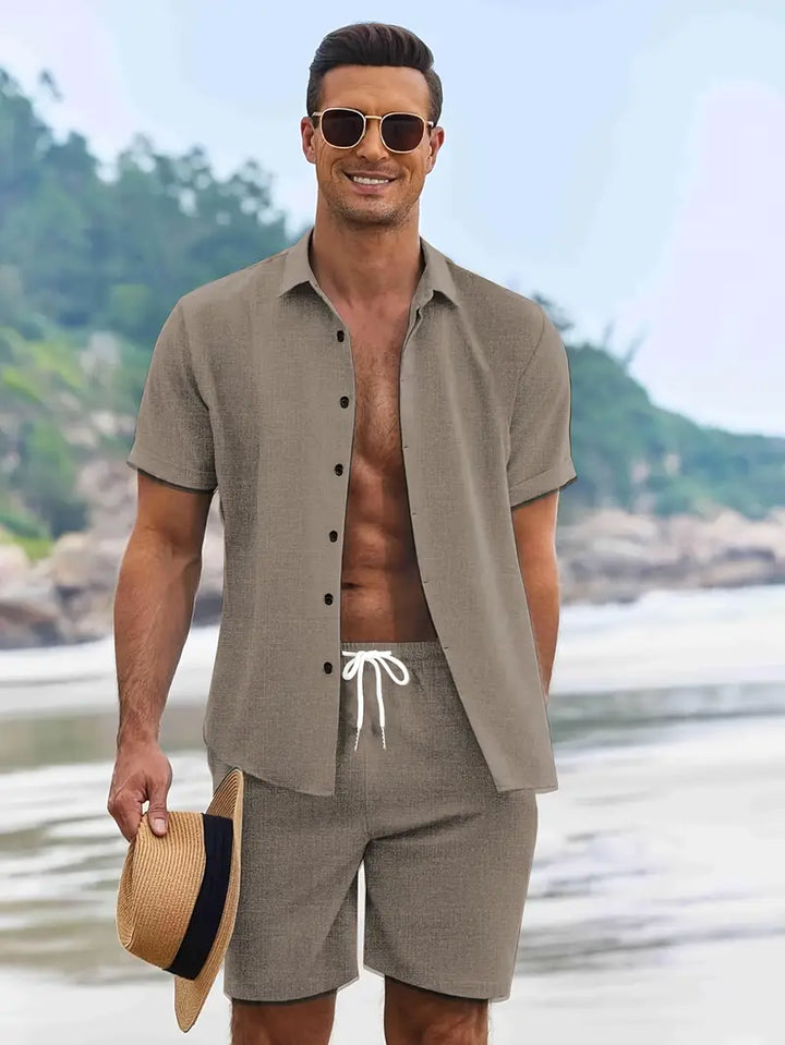 Modieuze Khaki Heren Zomerset – Dario
