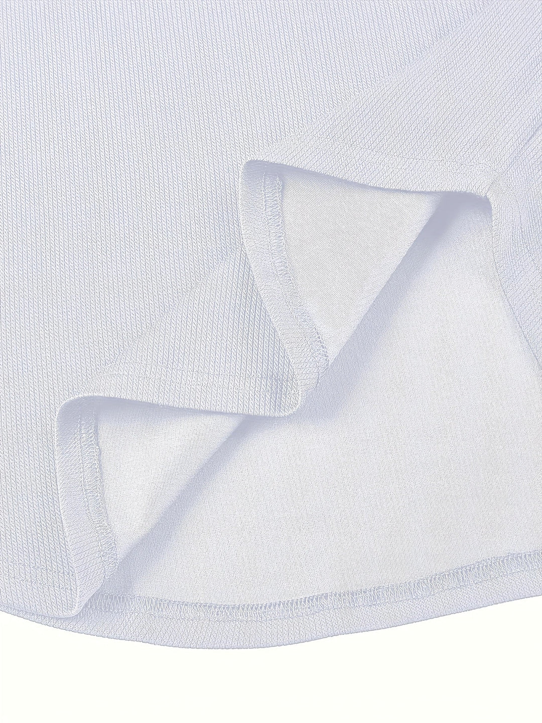 Heren T-shirt met Diepe V-hals en Textuur – Rafael