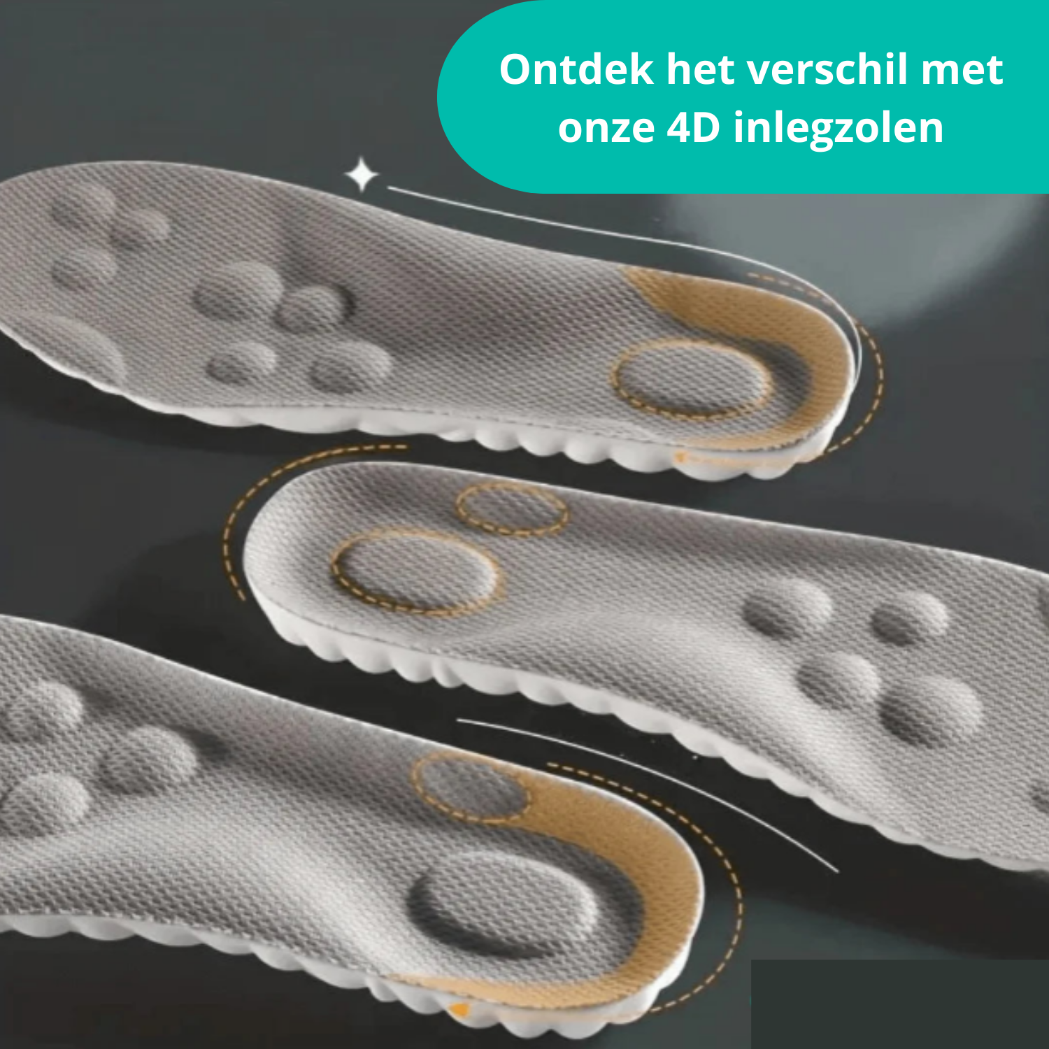 Orthopedische 4D Inlegzolen - FlexiFit