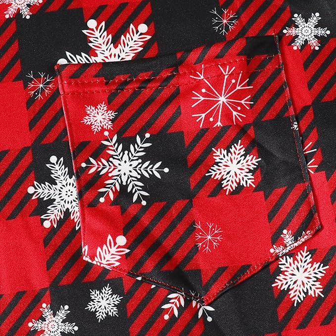 Matching Kerst Pyjama Set - PlaidJoy