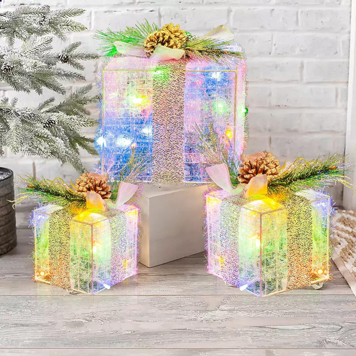 Verlichte Kerstcadeau Dozen - GiftGlow