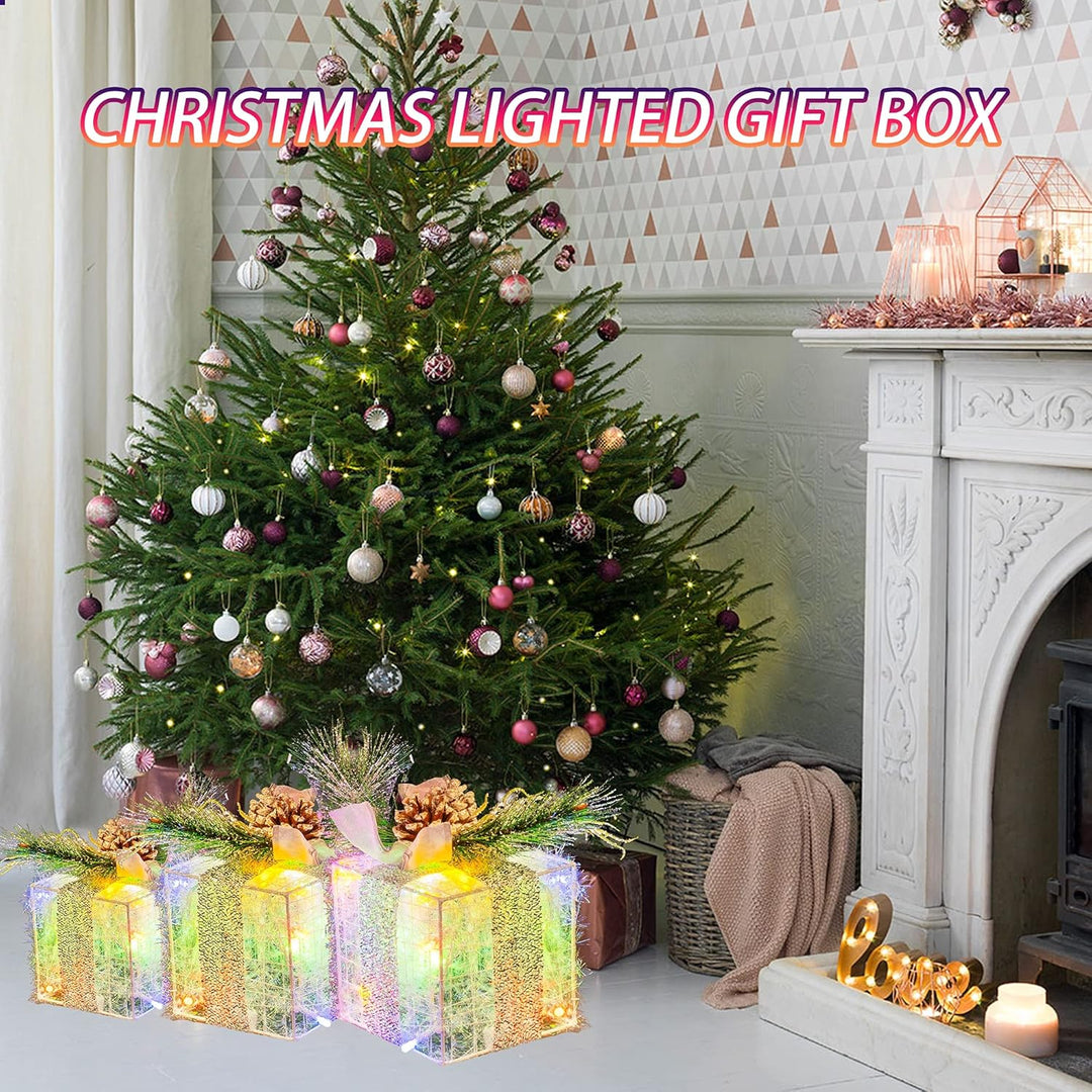 Verlichte Kerstcadeau Dozen - GiftGlow