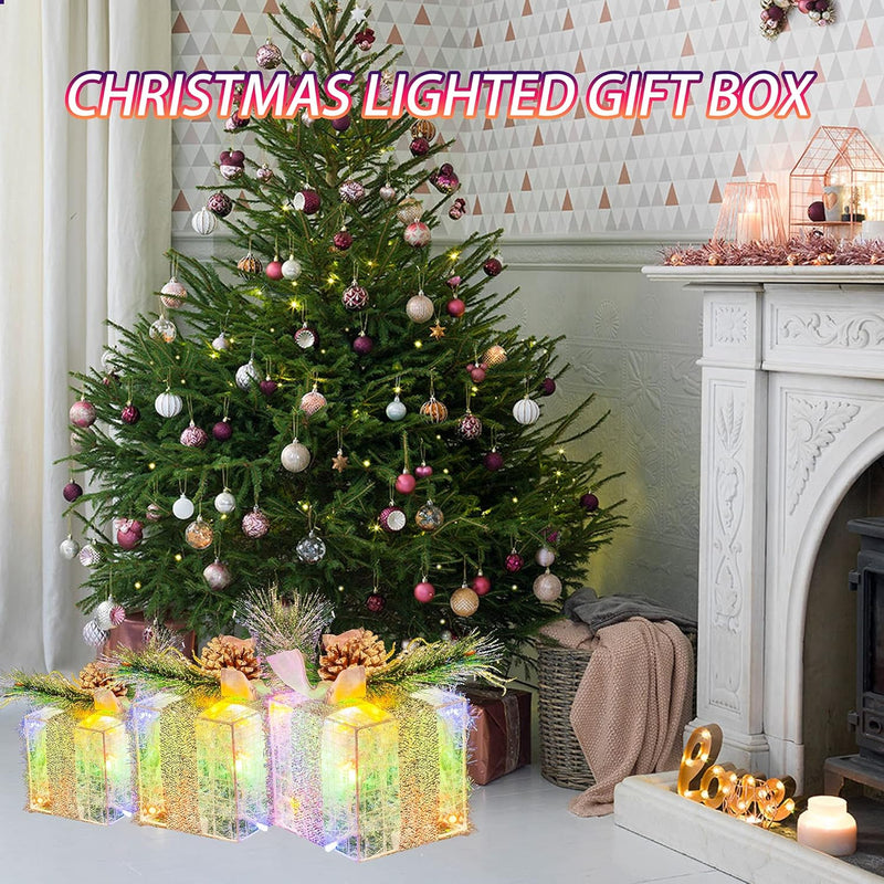 Verlichte Kerstcadeau Dozen - GiftGlow