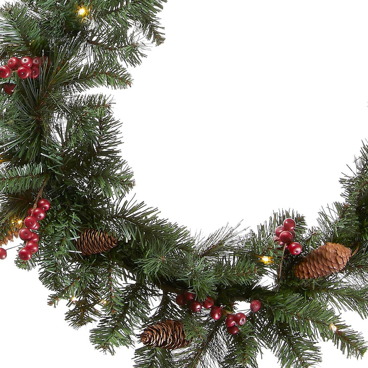 Kerstslinger met Lichtjes - FrostGlow