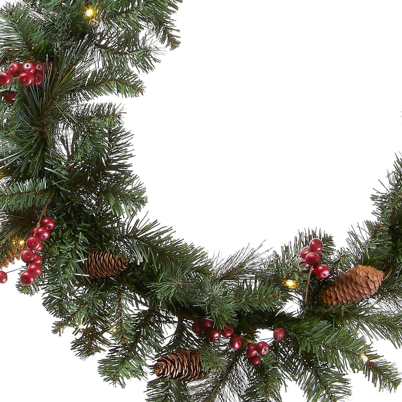 Kerstslinger met Lichtjes - FrostGlow