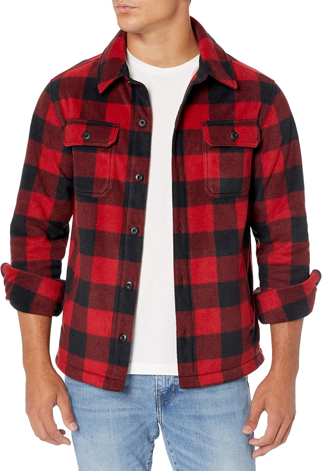 Comfortabel Heren Fleece Overhemd - Max