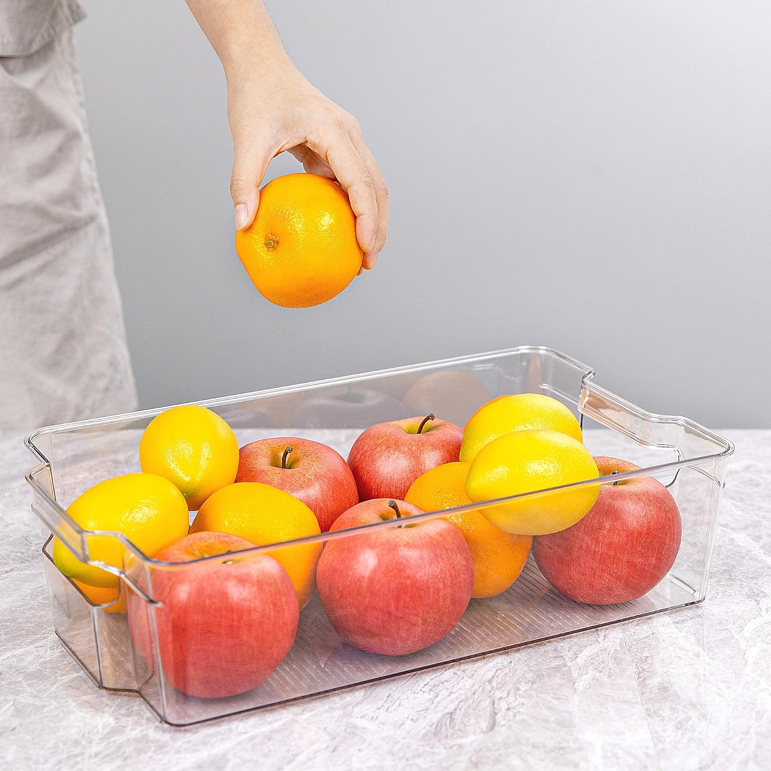 Transparante Opbergboxen voor de Koelkast (4 Stuks) - CoolOrganize