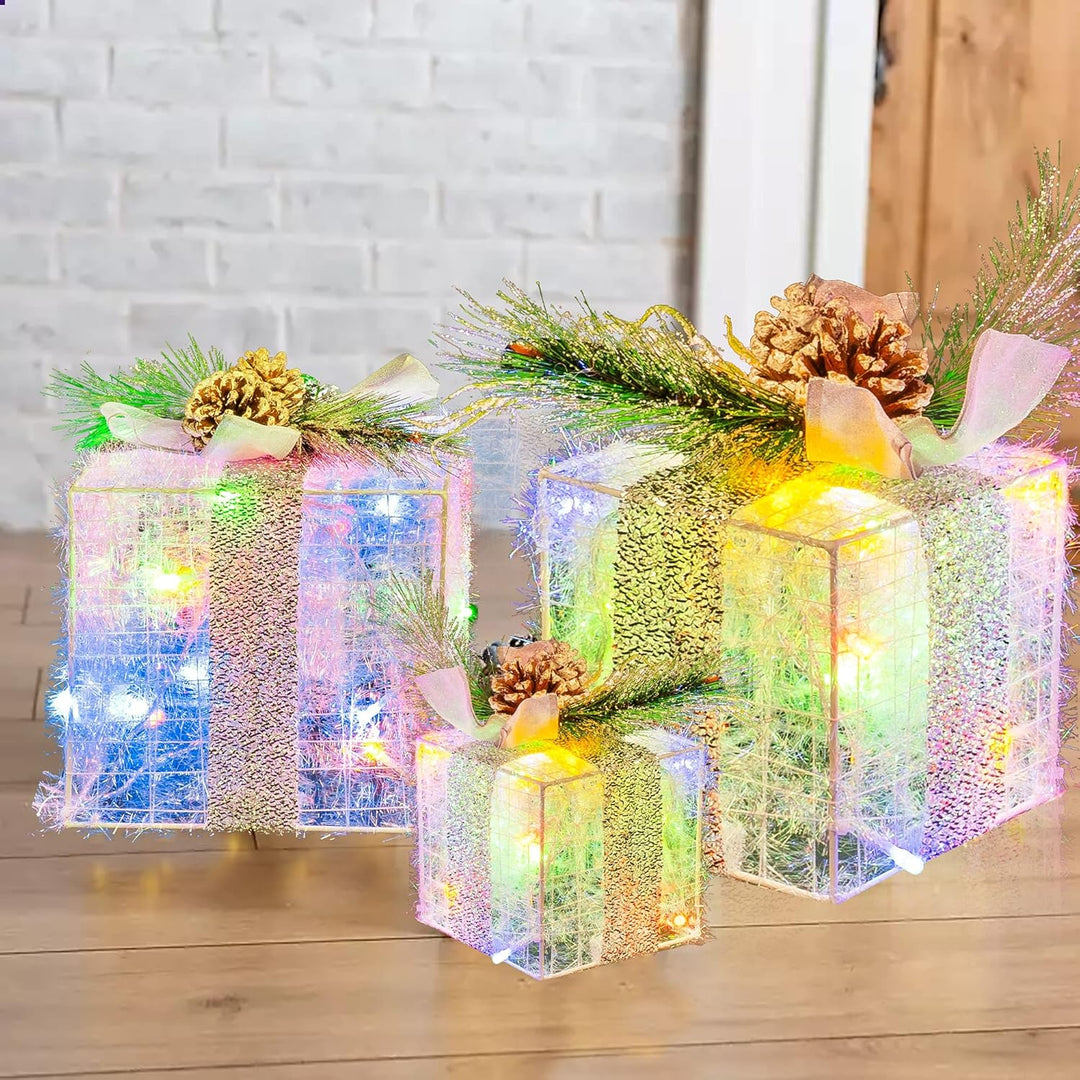 Verlichte Kerstcadeau Dozen - GiftGlow