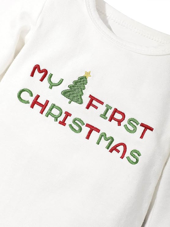 Baby’s Eerste Kerstoutfit - TinyHoliday