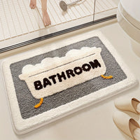 Superabsorberende Antislip Mat voor Badkamer en Toilet - Milo