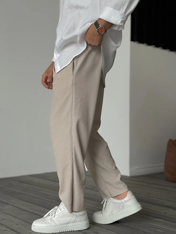 Luxe Herenbroek van Zachte Stof – Alessio