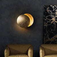 Wandlamp met Magische Maangloed - Lunora