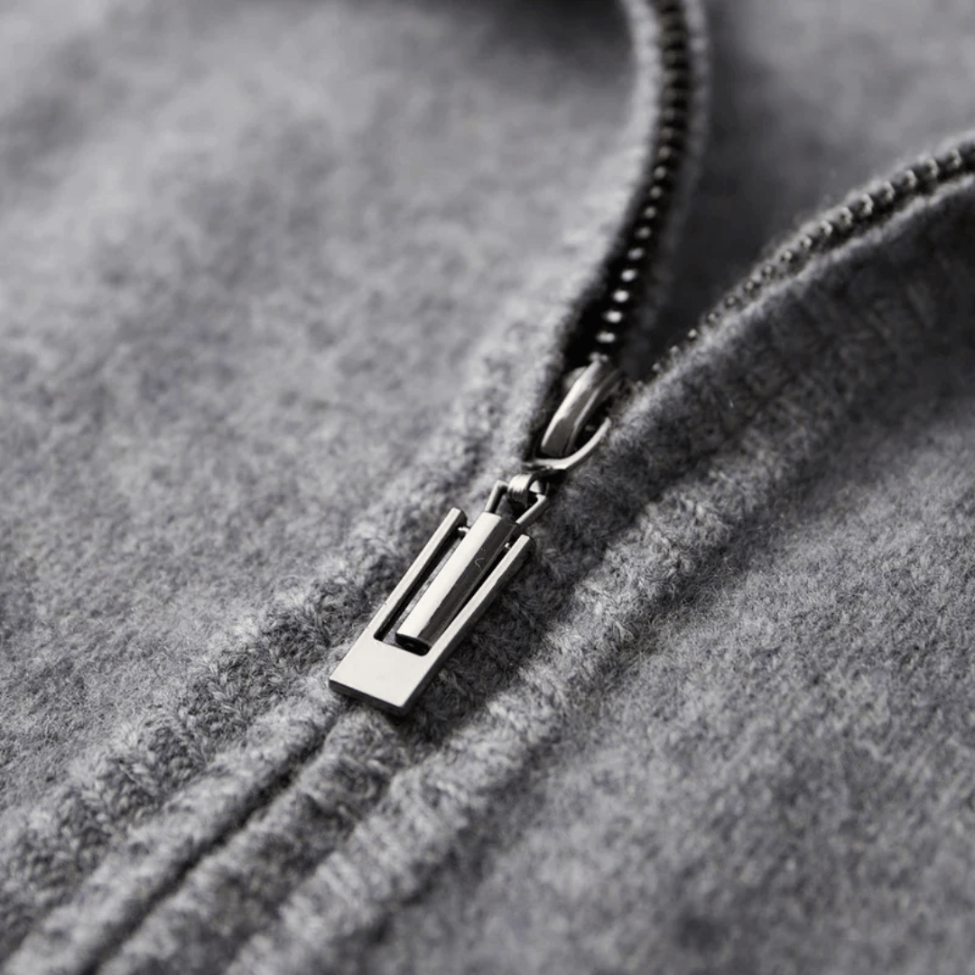 Heren Kasjmier Zip-Jack – Laurent