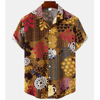 Licht & Stijlvol Heren Tropenhemd met Bloemenpatroon- Mateo