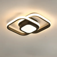 Moderne LED Plafondlamp met Dubbel Ringontwerp -  Twilight Rings