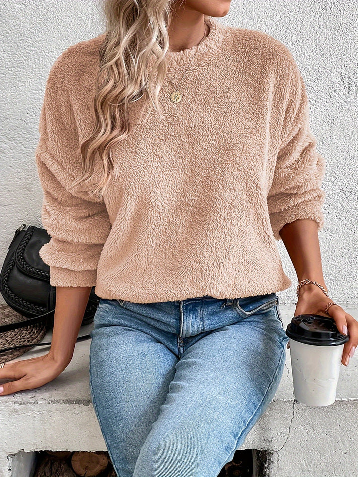 Comfortabele Teddy Pullover Sweatshirt - Livia
