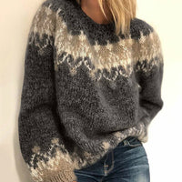 Trendy Gebreide Trui voor Dames - Sophie
